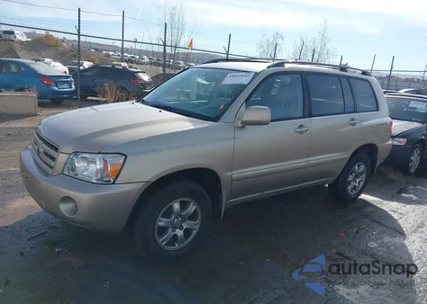 2007 Toyota Highlander V6 z USA, uszkodzony, nr VIN JTEEP21A670203050